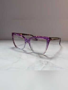Missoni MIS 0092 HKZ Violet Havana Cat Eye Eyeglasses 54mm NWT